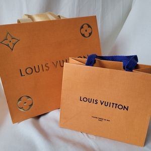 LV shopping bags